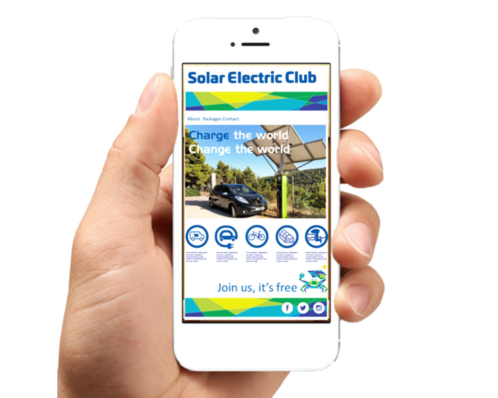 solar electric club mobile app
